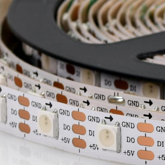  5V,WS2812B blue tooth control RGB strip ligh